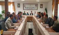  جلسه ستاد پیشگیری، هماهنگی و فرماندهی عملیات پاسخ به بحران شهرستان مانه 
